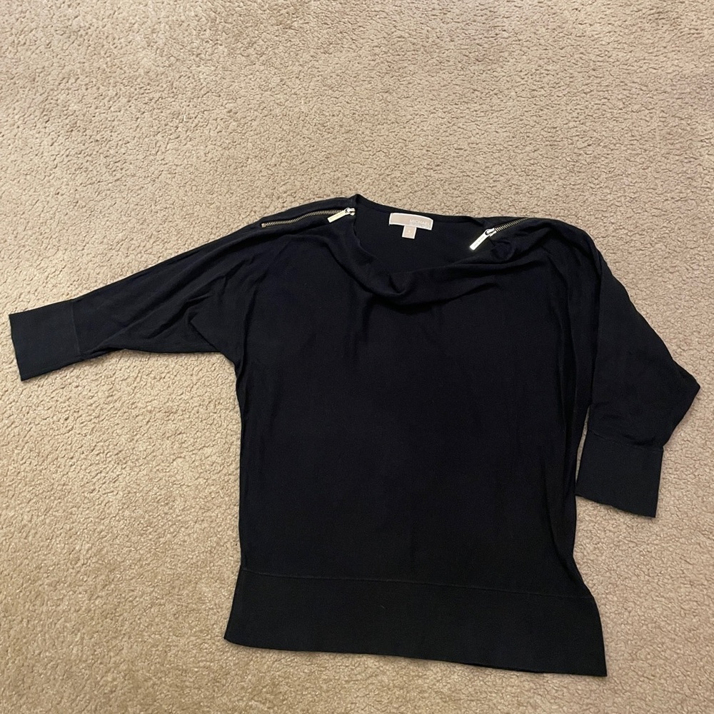 Michael Kors Black Cowl Neck Sweater